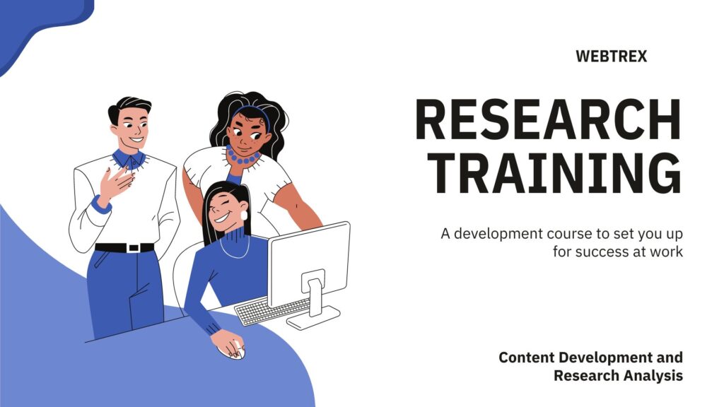 Research Analyst Training Free